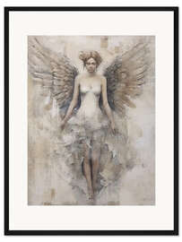 Gerahmter Kunstdruck Engel der Familie