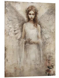 Foam board print Angel of Courage