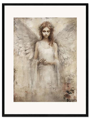 Kehystetty taidepainatus Angel of Courage