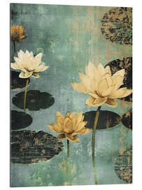 Gallery print Zen Lotus Flowers III