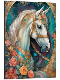 Aluminium print Fairy Tale Horse