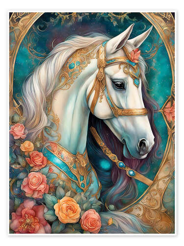 Poster Fairy Tale Horse