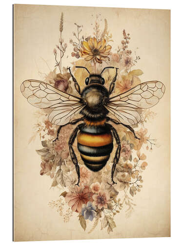 Gallery print Boho Bee on Wild Flowers