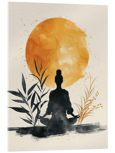 Acrylic print Zen