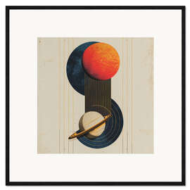 Innrammet kunsttrykk Planet's Dance
