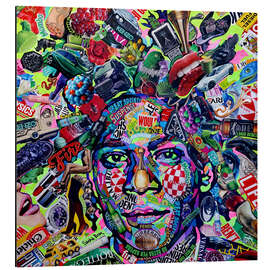 Magnettafel Blooming Basquiat