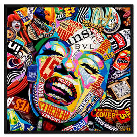 Gerahmter Kunstdruck Marilyn Monroe