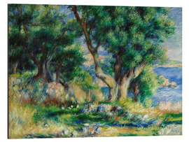 Magnettafel Landschaft an der Küste, bei Menton, 1883