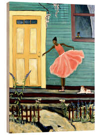 Obraz na drewnie At Home - Deborah Eve Alastra