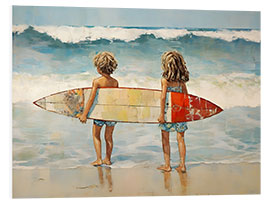 Foam board print Surfboard Kids I