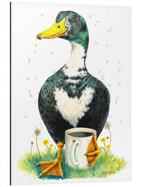 Magnettafel Ganze Kaffeetasse für die Gans