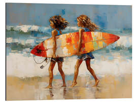 Cuadro de aluminio Surfboard Kids III