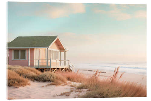 Acrylic print California Dreaming - Beachside Elegance