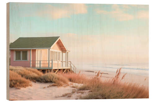 Puutaulu California Dreaming - Beachside Elegance