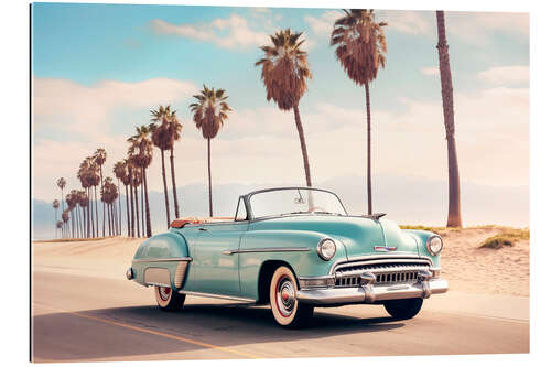 Quadro em plexi-alumínio California Dreaming - On the California Road