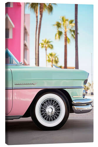 Leinwandbild California Dreaming - LA Retro Auto