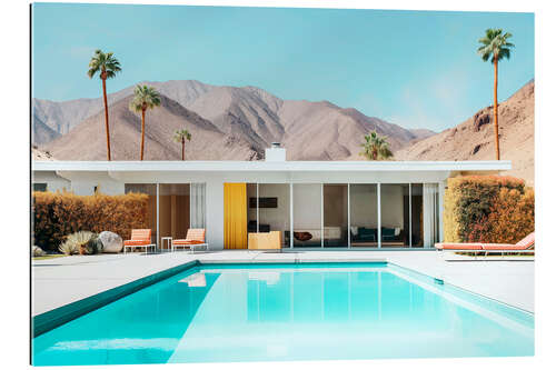 Galleriprint California Dreaming - Palm Springs Pool in the desert