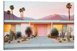 Aluminiumtavla California Dreaming - Retro Palm Springs