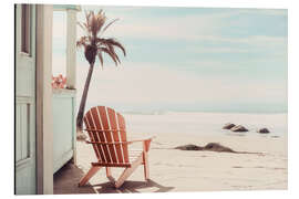 Stampa su alluminio California Dreaming - Ocean View