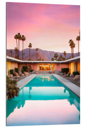 Gallery print California Dreaming - Mid-Century Pool