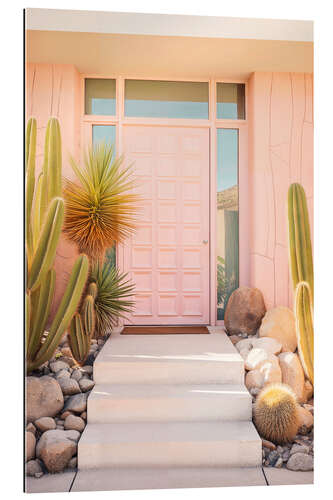 Gallery print California Dreaming - Pink Mid-Century