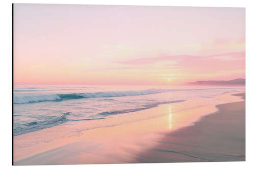 Aluminium print California Dreaming - Sunset Serenity