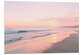 Foam board print California Dreaming - Sunset Serenity