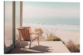 Magnettafel California Dreaming - Allein vor dem Ozean