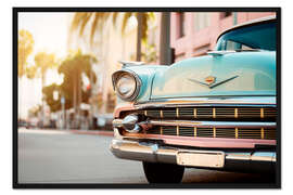 Gerahmter Kunstdruck California Dreaming - Vintage Vibes