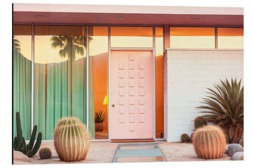 Aluminium print California Dreaming - Palm Springs Style