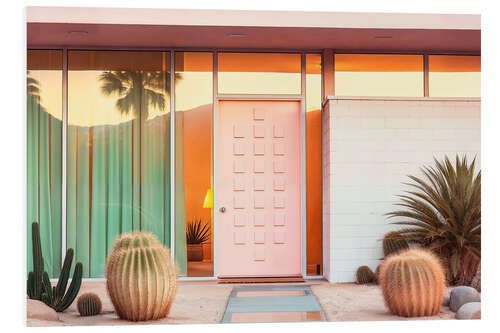 PVC print California Dreaming - Palm Springs Style