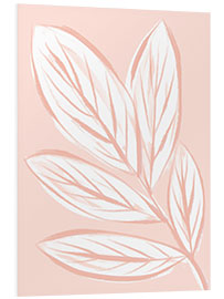 Obraz na PCV Modern Pink Leaves