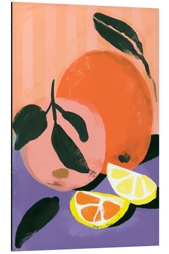 Tableau en aluminium Fruity Summer IV