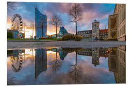 Obraz na PCV Leipzig - Augustusplatz mirrored