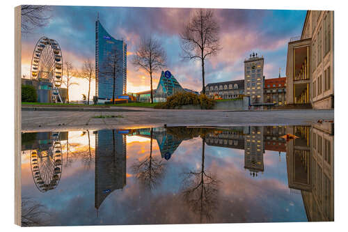 Trebilde Leipzig - Augustusplatz mirrored