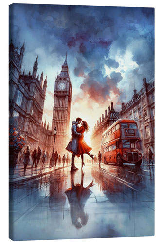 Canvas print Love Street, London