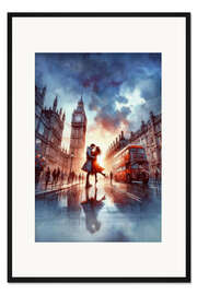 Gerahmter Kunstdruck Love Street, London