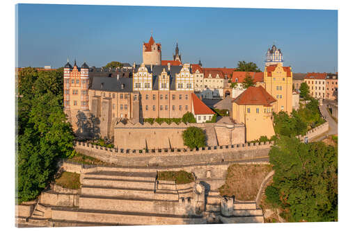 Acrylglasbild Schloss Bernburg in Sachsen-Anhalt