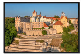 Gerahmter Kunstdruck Schloss Bernburg in Sachsen-Anhalt