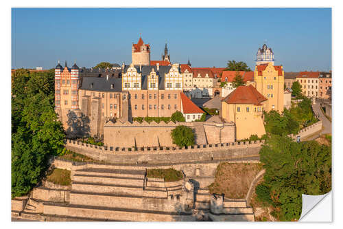 Selvklebende plakat Bernburg Castle in Saxony-Anhalt