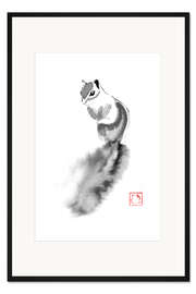 Gerahmter Kunstdruck Eichhörnchen