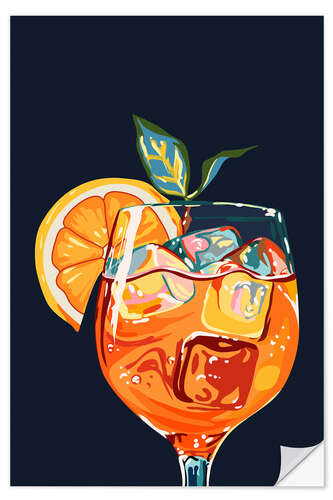 Naklejka na ścianę Aperol Cocktail