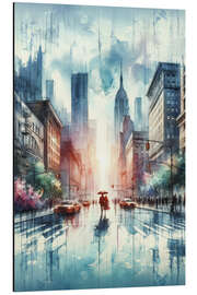 Magnettafel Ein Spaziergang in New York