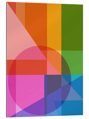 Galleritryck Geometric Rainbow