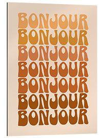 Gallery Print Bonjour Groovy 70s