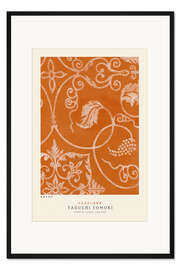 Gerahmter Kunstdruck Yatsuo No Tsubaki Orange