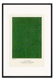 Gerahmter Kunstdruck Yatsuo No Tsubaki - Vögel Grün II