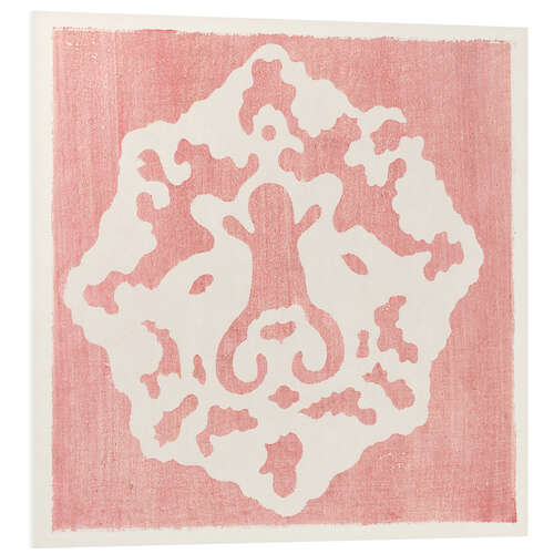 Foam board print Yatsuo No Tsubaki Pink III