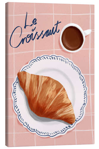 Canvas print Le Croissant