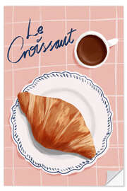 Wandsticker Le Croissant